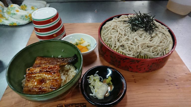 寒ざらし蕎麦と鰻イメージ