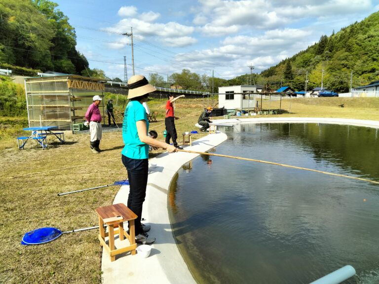 御前岩の釣り堀イメージ