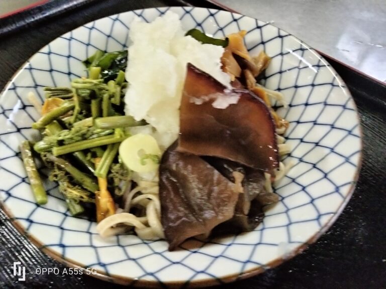きのこ蕎麦イメージ